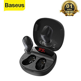 Mua Tai Nghe Nhét Tai Không Dây Baseus Wm01 Plus Bluetooth 5.0 Stereo Mini (Enock True Wireless Earphones) - Hàng Chính Hãng