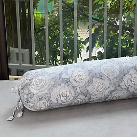 Vỏ gối ôm lụa thái LIDACO kích thước 35x100cm