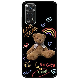 Ốp lưng dành cho Xiaomi Redmi Note 11 4G - Chú Gấu Love Bear