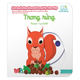 Download sách Sách Tương Tác - Sách Chuyển Động Thông Minh Đa Ngữ Việt - Anh - Pháp: Trong Rừng – Forest – La Forêt