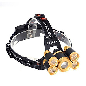 Mua Đèn Đội Đầu 5 Bóng XML T6