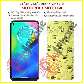 Dán cường lực dẻo nano dành cho  Motorola Moto G8