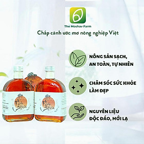 Nước Mắm Vịnh Vân Phong The Moshav Farm Hương Vị Thơm Ngon Đặc Trưng, An Toàn Sức Khoẻ, Kết Hợp Hài Hòa 2 Chai