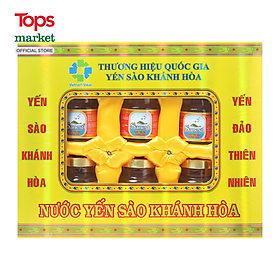 Hộp 6 Nước Yến Sào Khánh Hòa Sanest Có Đường 70ML