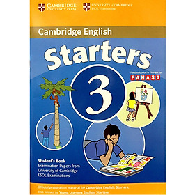 Nơi bán Cambridge Young Learner English Test Starters 3: Student Book - Giá Từ -1đ