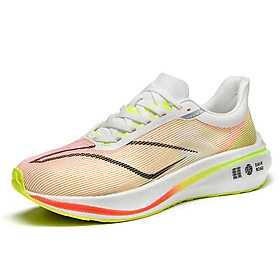 Giày carbon thực sự giày đàn ông nữ chạy bộ giày thể thao giày thể thao ultralight sneakers nam nam Color: 0015haitanghong Shoe Size: 7