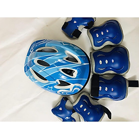 COMBO(Bộ bảo vệ +Mũ) bảo hộ tay chân trượt patin,đi xe đạp.. dành cho các bé từ 2 - 10 tuổi (Hàng chính hãng)