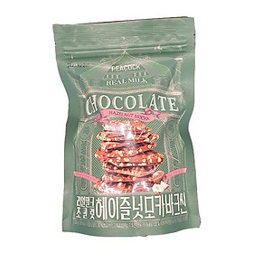 PEACOCK Hazelnut Mocha Bark Thins Real Milk Chocolate 260g