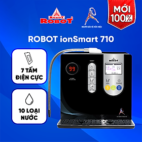 Mua Máy Lọc Nước Điện Giải ROBOT IonSmart 710 Chức Năng Nóng Thông Minh Bộ Điện Phân Có 7 Tấm Điện Cực - Hàng Chính Hãng