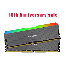 Ram máy tính Asgard W2 ddr4 PC 16gb Kit  8GB 2 bus 3200 RGB - hàng chính
