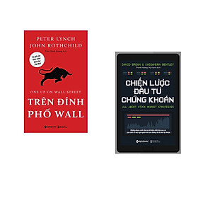 Combo 2 cuốn sách Trên Đỉnh Phố Wall + Chiến Lược Đầu Tư Chứng Khoán