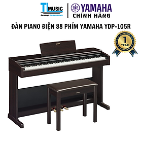 Yamaha YDP-105R Digital Piano - Đàn Piano Điện Tử 88 Phím GHS Màu Nâu YDP-105 | Tặng Kèm Ghế