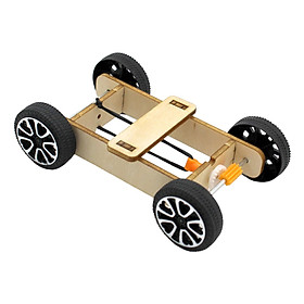 Wood DIY Car Model Kits Physics Science Cognitive Toys