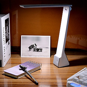 Mua Đèn Bàn Học Cảm Ứng Chạm Chống Lóa Mắt  Cận Mắt U12Ḅ (Màu Xám)