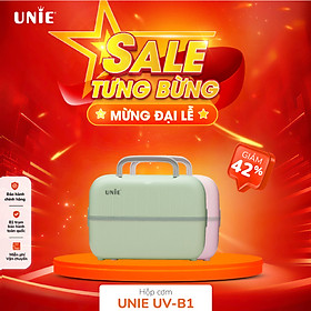 Mua Hộp cơm cắm điện văn phòng UNIE UV hộp đựng cơm giữ nhiệt 2 tầng 4 ngăn inox