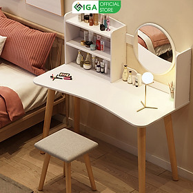 Mua Bàn Trang Điểm Cho Các Cô Nàng Yêu Phong Cách Bắc Âu Thương Hiệu IGEA (Không Bao Gồm Ghế)