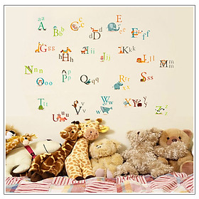Mua Decal dán tường Bé làm quen chữ cái AmyShop DB017