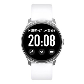 Bluetooth Smart Watch Heart Rate Blood Sport Fitness Tracker Bracelet Black