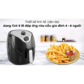 Nồi chiên không dầu Rapido RAF5.0M 5 lít - Hàng chính hãng