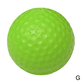 1 máy tính golf thực hành bóng pu bóng mềm trong nhà thực hành bóng thể thao tập thể dục golf phòng xốp boam quả bóng golf ngoài trời Color: Orange