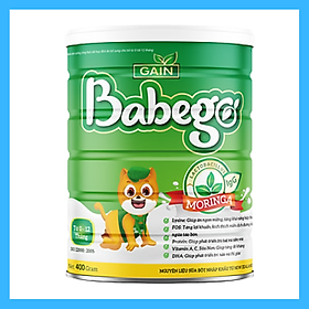 Mua Sữa Công Thức Babego Dành Cho Bé 0-12 Tháng (400g/lon)