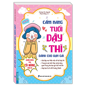 Sách Cẩm Nang Tuổi Dậy Thì Dành Cho Bạn Gái