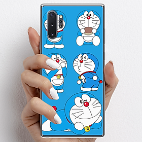 Ốp lưng cho Samsung Galaxy Note 10, Samsung Galaxy Note 10 Plus nhựa TPU mẫu Doraemon ham ăn