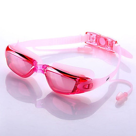 Professional Silicone Waterproof Swimming Goggles Anti-fog UV Swimming Glasses With Earplug for Men Women Water Sports Eyewear