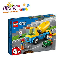 Hình ảnh Đồ Chơi LEGO CITY Xe Trộn Xi Măng 60325