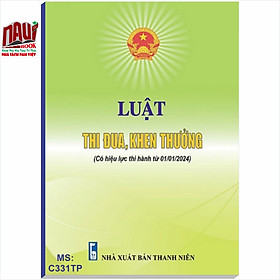 Hình ảnh Luật Thi Đua, Khen Thưởng (có hiệu lực từ ngày 01/01/2024)