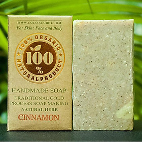 Xà phòng handmade Coco-Secret - Quế 110 gram