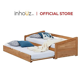 Mua Giường ngủ gỗ kéo gọn 2 chỗ nằm thông minh - Multi-storage bed - INHOUZ - HOGG0002
