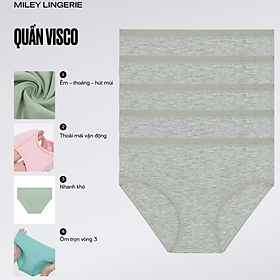 Combo 5 Quần Lót Flexi Stretch Chất Liệu Bamboo Visco - Miley Lingerie