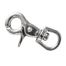 65mm Stainless Steel Swivel Lobster Clasp Snap Hook Clip Pet Bag Strap Tool