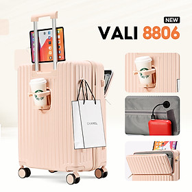 Vali Du Lịch B Bamozo 8806 Cao Cấp Size 20/24inch Có Ngăn Đựng LapTop - LỖI 1 ĐỔI 1 TRONG 30 NGÀY