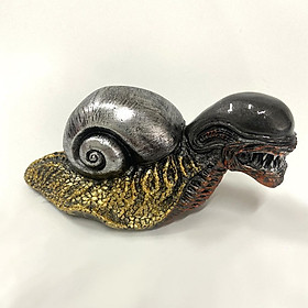 Resin Garden Statue Alien Snail Funny Animal Yard Art Outdoor Decorations