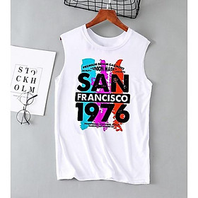 Áo tank top TTN36, đủ 7 size từ S đến 4XL, áo ba lỗ cotton đẹp, form slimfit- Thời Trang Waoo
