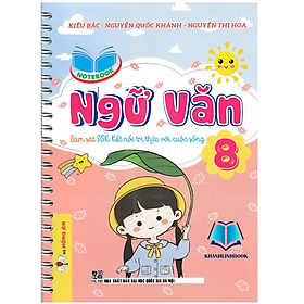 Sách - notebook ngữ văn 8 (bám sát sgk kết nối tri thức với cuộc sống) (HA)