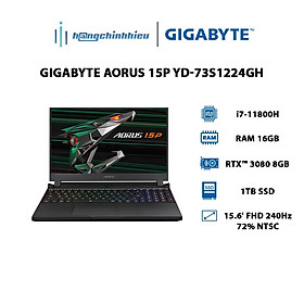 Mua Laptop Gigabyte AORUS 15P YD-73S1224GH i7-11800H|16GB|GeForce RTX 3080 8GB|15.6  FHD 240Hz Hàng chính hãng