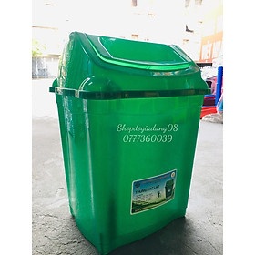 Mua THÙNG RÁC NẮP LẬT VIỆT NHẬT PLSATIC - THÙNG ĐỰNG RÁC GIA ĐÌNH