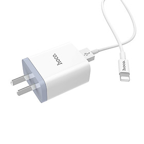 Bộ Củ Sạc Hoco C50 Micro - 2 Cổng USB - Hàng chính hãng