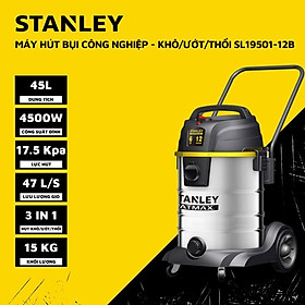 Máy Hút Bụi Công Nghiệp Hút Khô Và Ướt USA Stanley SL19501-12B - Hàng Chính Hãng