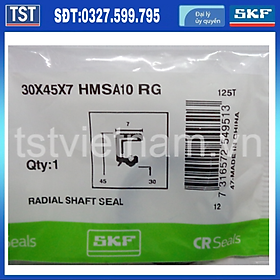 SKF Phớt chắn dầu 30x45x7 ( Phớt lò xo CHÍNH HÃNG SKF 100%)