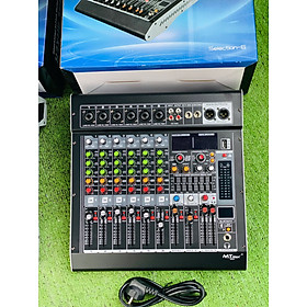Mua  tặng dây hoa sen  Mixer MC6 6 Kênh Chuyên Dụng nâng cấp âm thanh loa kéo  amply cũ phục vụ các sự kiện sân khấu karaoke hàng nhập khẩu