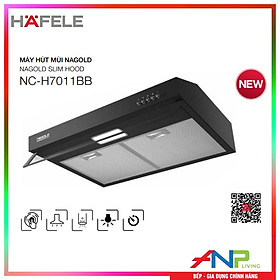 Mua Máy Hút Mùi Hafele Nagold NC-H7011BB (Điều Khiển Nút Bấm Cơ 3 Tốc Độ - Hút Xả Tuần Hoàn - Có Đèn Led 40w Chiếu Sáng) - Hàng Chính Hãng