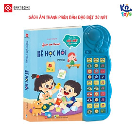 Hình ảnh Sách Âm Thanh Đinh Tị - Bé Học Nói - Dành Cho Trẻ Từ 0 - 6 Tuổi (Phiên Bản 30 Nút)