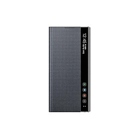 Bao da Clear View Cho samsung Galaxy Note 10 - Màu Đen