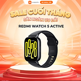 Mua Đồng Hồ Thông Minh Xiaomi Redmi Watch 5 ACTIVE – Midnight Black – Hàng Chính Hãng