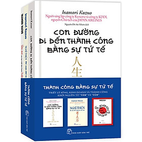 Nơi bán Combo 3 Cuốn: Con Đường Đi Đến Thành Công Bằng Sự Tử Tế - Giá Từ -1đ