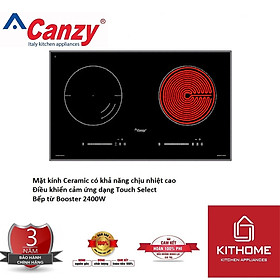 Mua Bếp Điện Từ Canzy CZ-68BS sản xuất Thái Lan hàng chính hãng